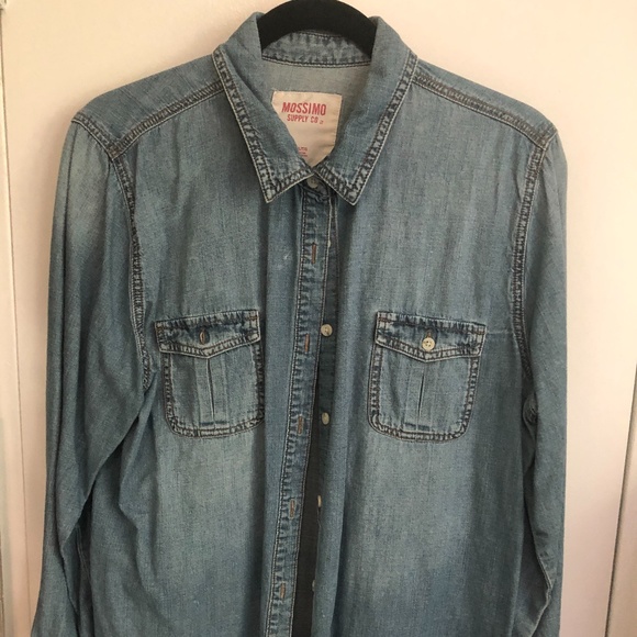Mossimo Denim Shirt size XXL - Picture 1 of 6